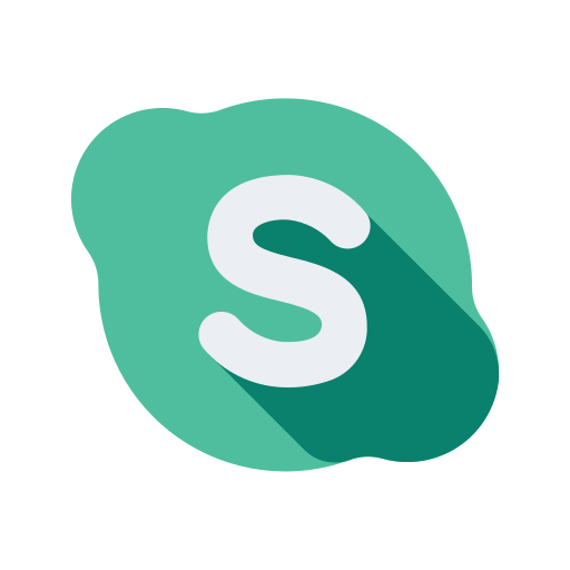 Network, online, skype, social media, social network, communication icon